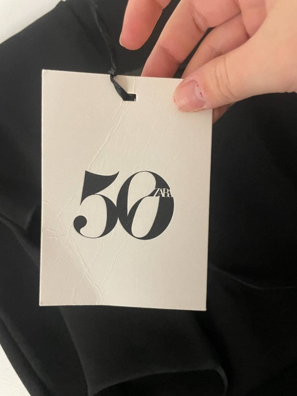Zara Womens Dress M Black 50th Anniversary Strappy Midi Cocktail 3644/997 NWT - Picture 6 of 14